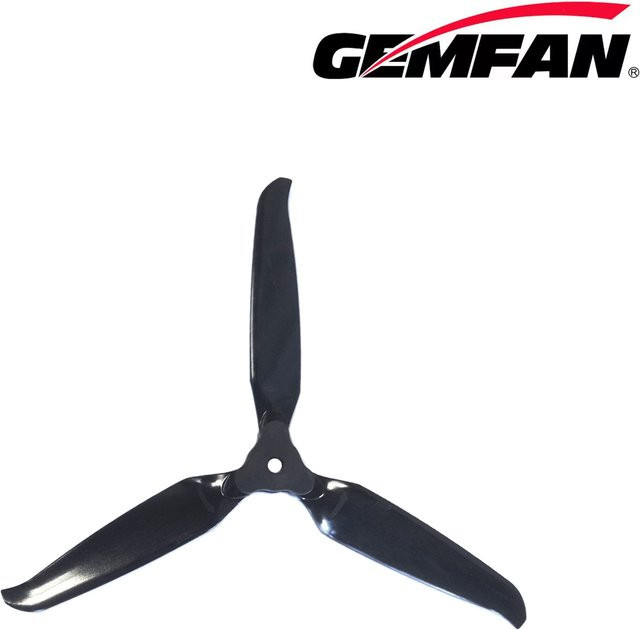 Gemfan 3-Blatt-Faltpropeller 7036F-3, 2-Paar-Set, Schwarz - Bild 1