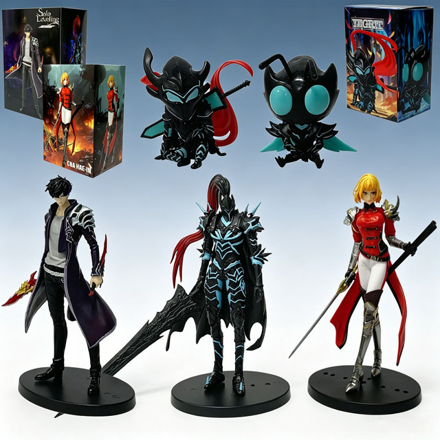 Bandai Solo Level Up Cha Hae-In Actionfigur, Q-Version, 21cm - Bild 1