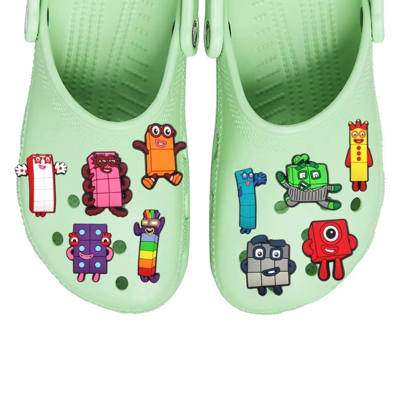 MINISO Schuhcharms-Set, Anime, PVC, Unisex - Bild 2