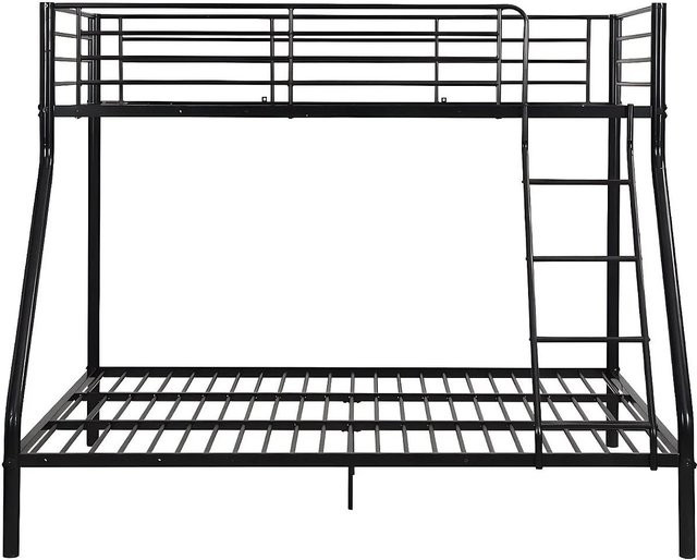 Vente-unique Etagenbett Elevatio aus Stahl in Schwarz, Höhe: 199 cm - Bild 1