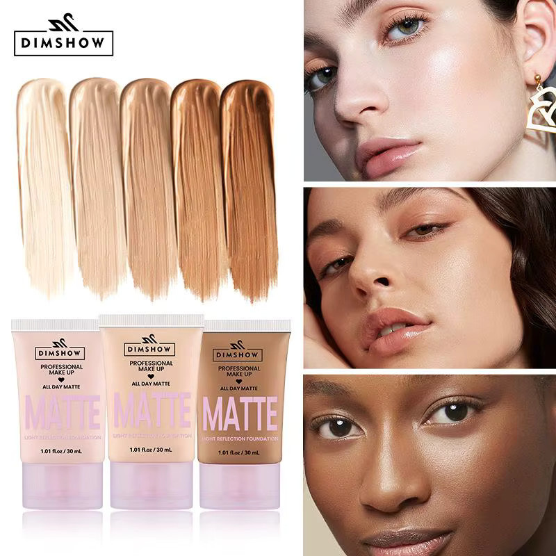 DIMSHOW Foundation, mattierend, Creme - Bild 2
