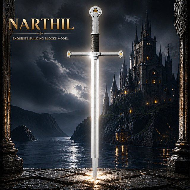 GSF Herr der Ringe Samurai-Schwert, Bausteine, Waffenmodell - Bild 1