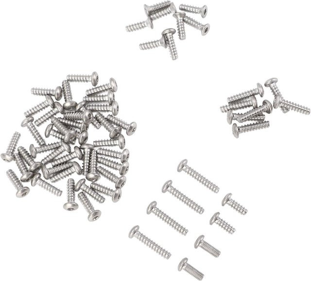 Fishine Schraubensatz M3 aus Edelstahl mit Aufbewahrungsbox für TT02 Automodelle, Silber - Bild 1