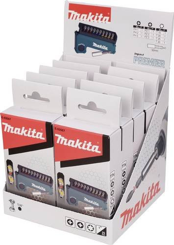 Makita Impact Premier Torsion Bit-Set 11-teilig in Multicolor - Bild 1