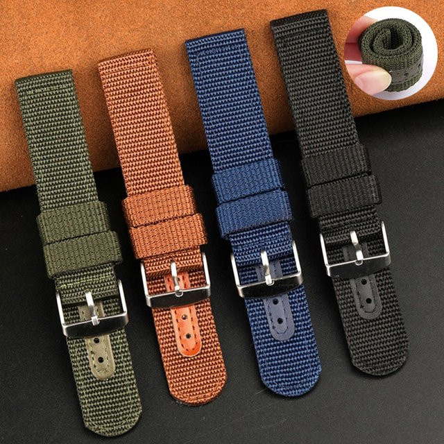 HQstrap Uhrenarmband Nylon, Textil/NATO, Unisex, Bunt - Bild 1