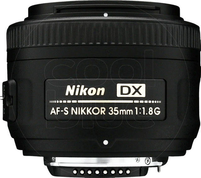 Nikon AF-S DX Nikkor 35mm f/1.8G Objektiv für DSLR in Schwarz - Bild 1