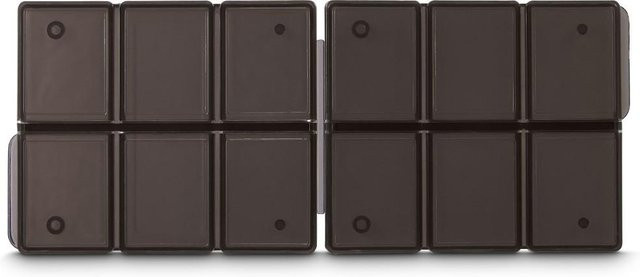 Hama Speicherkarten-Box für 12 SD-Karten in Schwarz/Transparent - Bild 1