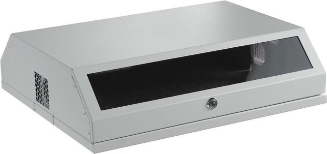 Lanview RWSLMWH Wandmontiertes Rack 8U in Weiß - Bild 1