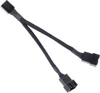 SilverStone SST-CPF01 Y-Kabel in Schwarz und Silber - Bild 1