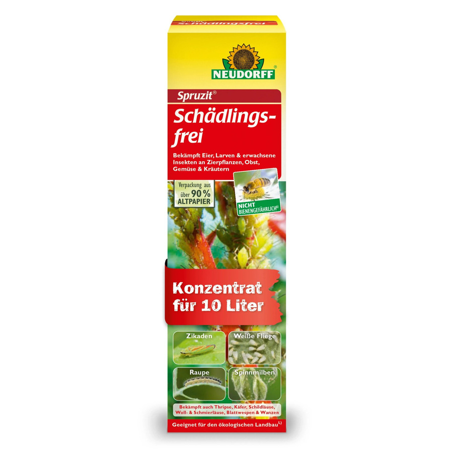 Neudorff Spruzit Schädlingsfrei Insektenspray mit Pyrethrin für Zierpflanzen, Gemüse und Kräuter, 100 ml - Bild 2