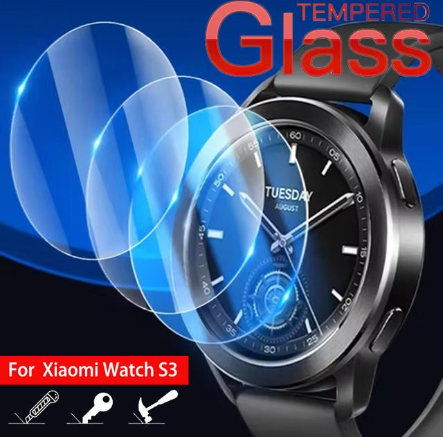 Xiaomi Schutzfolie Glas, Xiaomi Uhr S3 S4 Smartwatch Zubehör - Bild 1