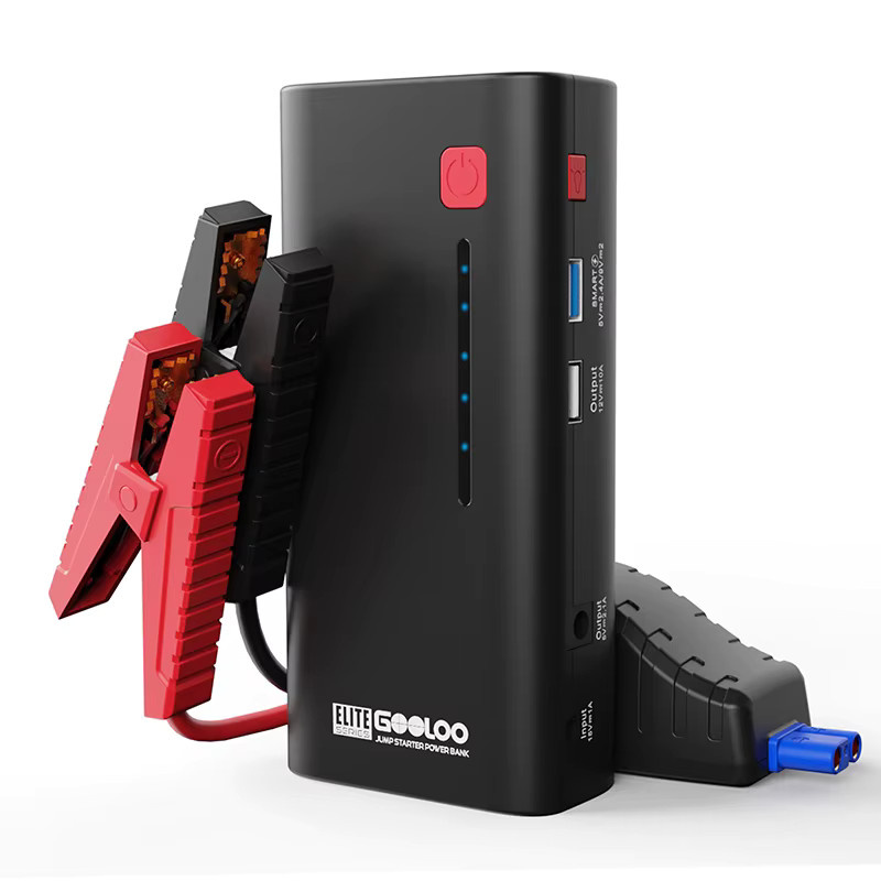 Gooloo 12V Auto Starthilfe Powerbank mit 2000A Booster und 48,84 Wh Kapazität in Schwarz - Bild 7