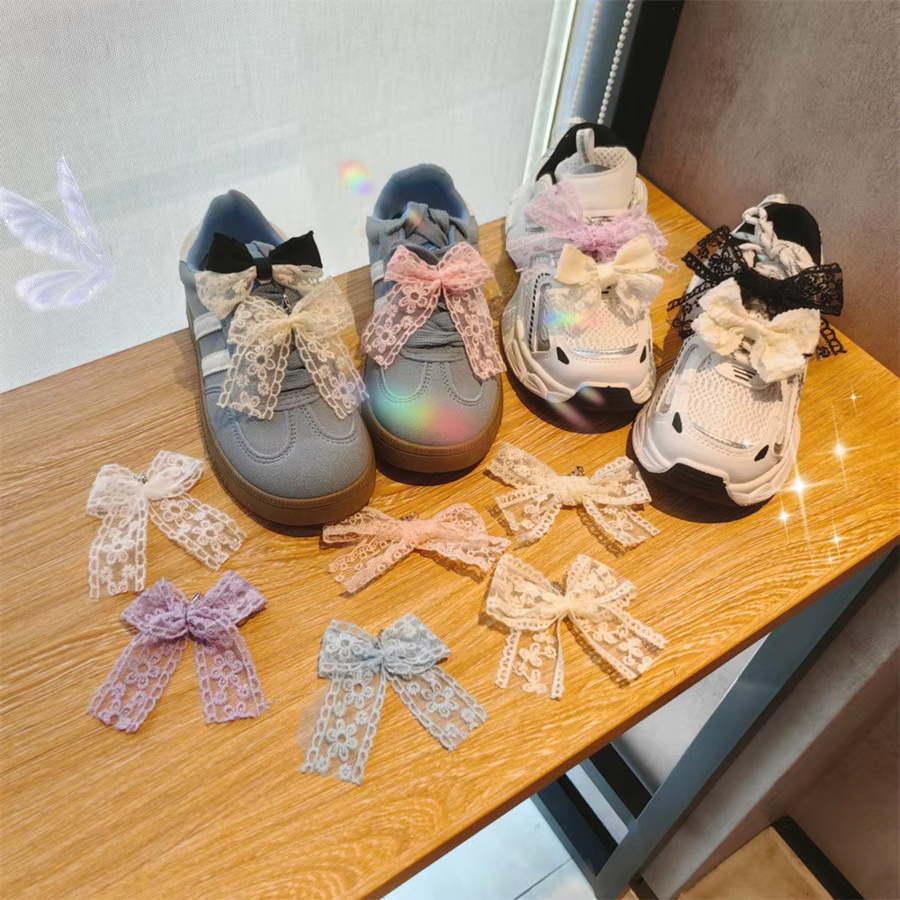 SMATLELF Schuh Charms, Bunte Spitze, Bogen, Kinder - Bild 2