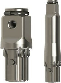 Ingersoll Rand Spindelaufsatz-Set 2-teilig in Silber, 1/2" - 2" verlängert und 3/4" Standard, kompatibel mit DXS2 - Bild 1