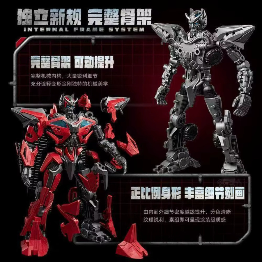 Blokees Transformers Beyond Edition Sentinel Prime Blitzwing, Montagemodell Bausteine Actionfigur - Bild 2