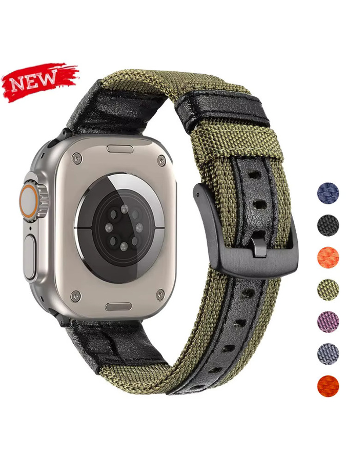 CAOWTAN Uhrenarmband Nylon, Unisex - Bild 6