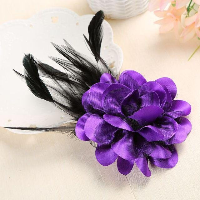 I-Remiel Anstecknadel Stoffblume, Brosche, Unisex - Bild 1
