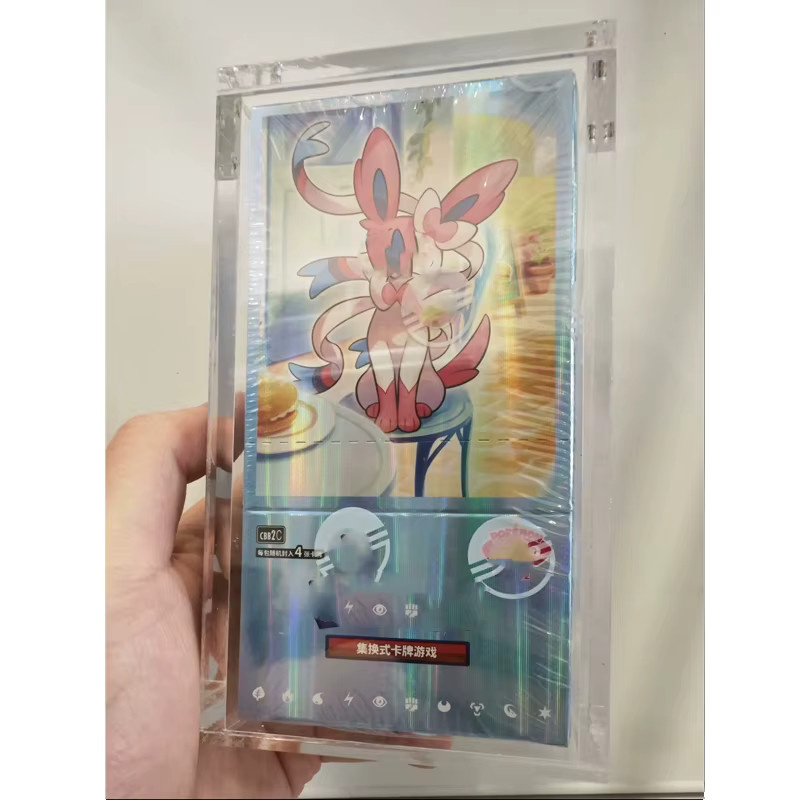 xunbeifang PTCG Acryl Display Box Vol.1/Vol.2/Vol.3 Klare Schutzhülle für TCG Karten - Bild 2