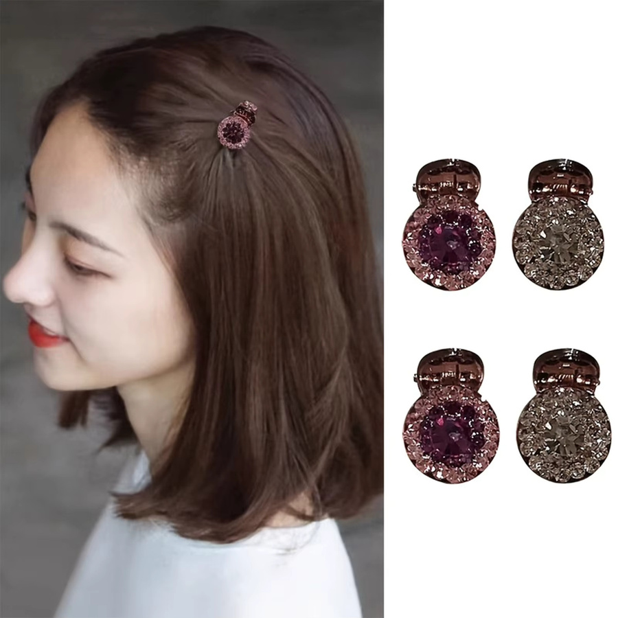 Haar Clips, Vintage Glitter Strass, Damen - Bild 2