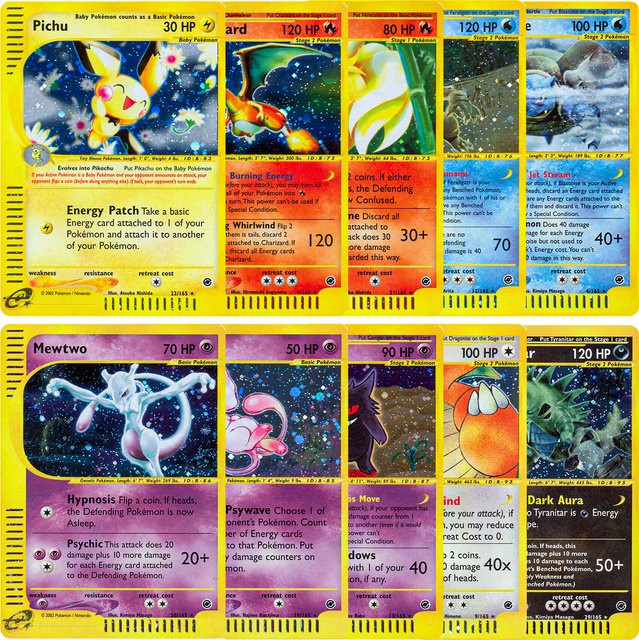 Pokémon Expedition EX Holo-Karten, 32-teiliges Set - Bild 1
