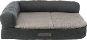 Trixie Vital Hunde-Sofa Bendson in Grau mit orthopädischem Schaumstoff und abnehmbarem Bezug - Bild 1