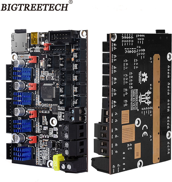 BIGTREETECH SKR MINI E3 V2.0 32Bit Motherboard mit Onboard TMC2209 UART Upgrade für Ender3 V2, CR10 und Voron V0.1 3D Drucker - Bild 1