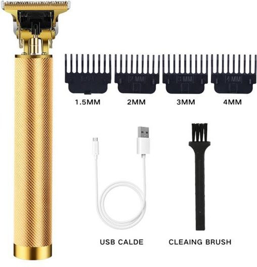 Diamo Makeup Elektrischer Haarschneider, Gold, Unisex - Bild 1