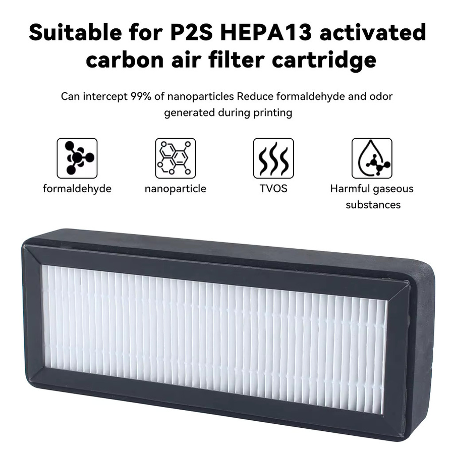 Bambu Lab HEPA13 Aktivkohle-Luftfilter für X1, P1 und P2S 3D-Drucker - Bild 2
