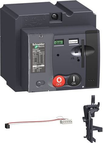 Schneider Electric S431549 Leistungsschalter mit Motorantriebmodul in Grau - Bild 1