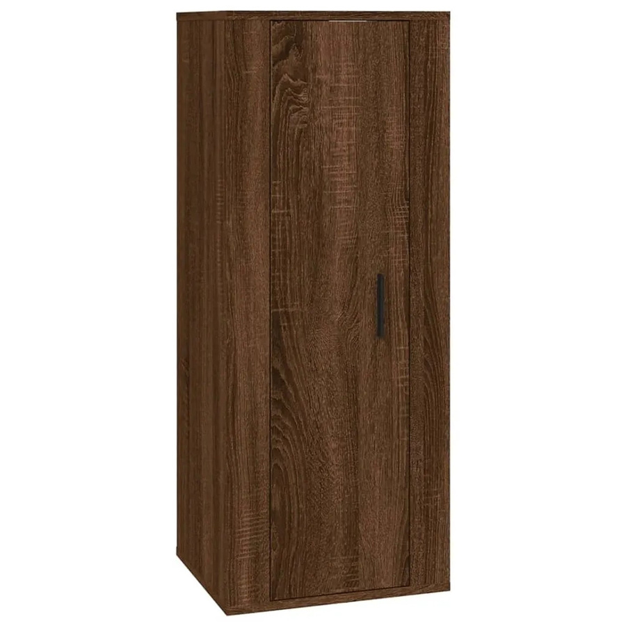vidaXL TV-Wandschrank in Braun mit Eichen-Optik, B/T/H: 40 x 34,5 x 100 cm - Bild 2