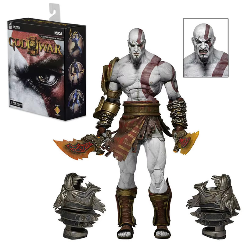 Bandai God Of War Kratos Actionfigur, 18 cm, Kunststoff, Einzelfigur - Bild 2
