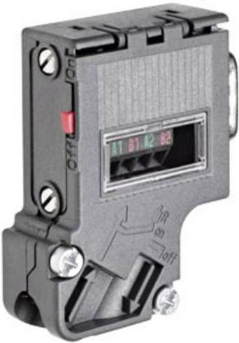 Siemens SPS-Anschlussstecker 6ES7972-0BA42-0XA0 in Grau - Bild 1