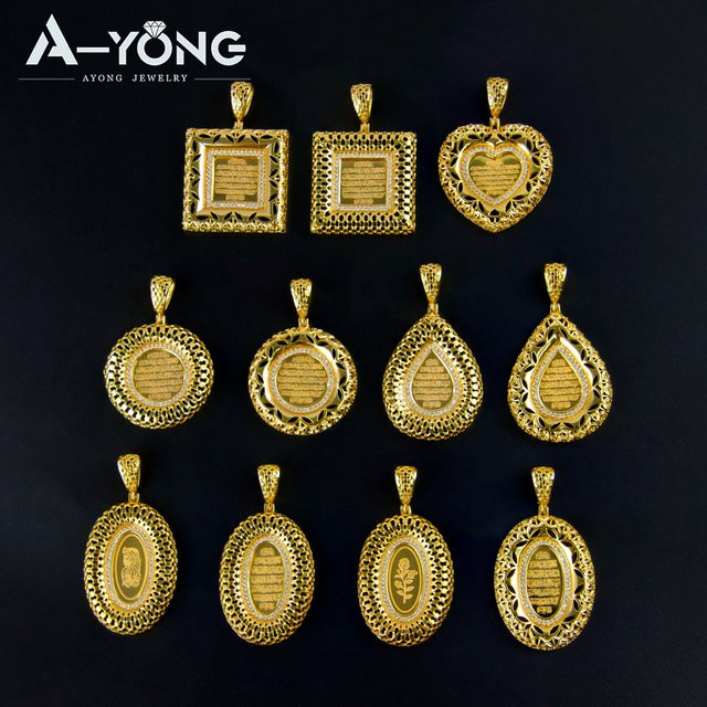 A-YONG AYONG JEWELRY Anhänger 18k vergoldet, Vintage, Damen - Bild 1