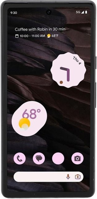Google Pixel 7a 5G LCD-Display Touchscreen-Digitizer mit Rahmen und Reparaturset, 6,1 Zoll, Schwarz - Bild 1