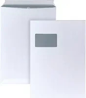 POSTHORN Versandtasche DIN C4 aus Papier, weiß, selbstklebend - Bild 1