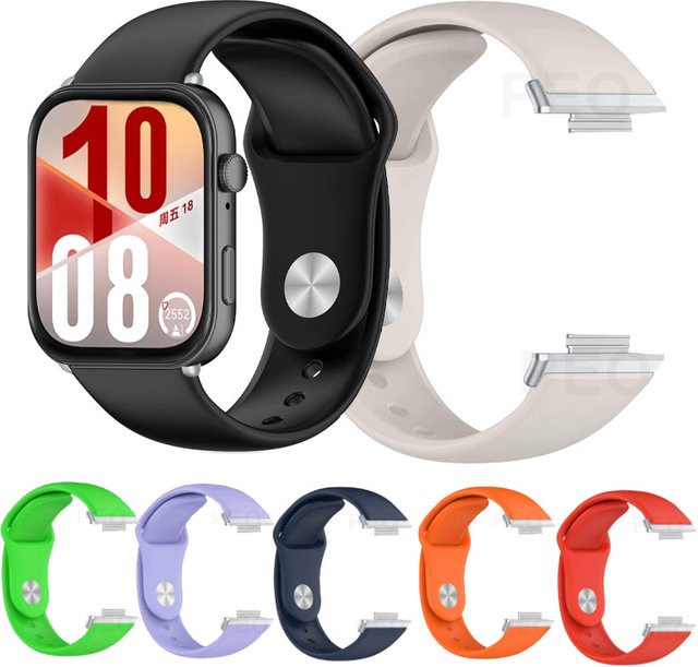 Uhrenarmband Silikon, Huawei Uhr Fit 4 Pro/3, Unisex - Bild 1