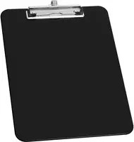 WEDO Klemmbrett aus Kunststoff und Metall in Schwarz und Silber - Bild 1
