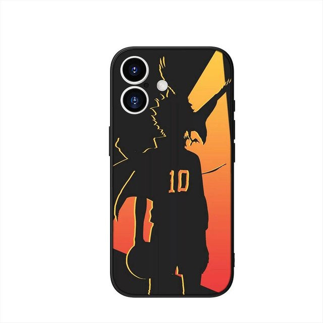 Haikyuu Hinata Attacks Handyhülle für Apple iPhone 15 14 13 12 11 Pro Max XR SE Multicolor - Bild 1