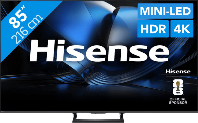 Hisense ULED 85 Zoll U79SE (2026) Mini LED 4K UHD Fernseher in Schwarz und Grau - Bild 1