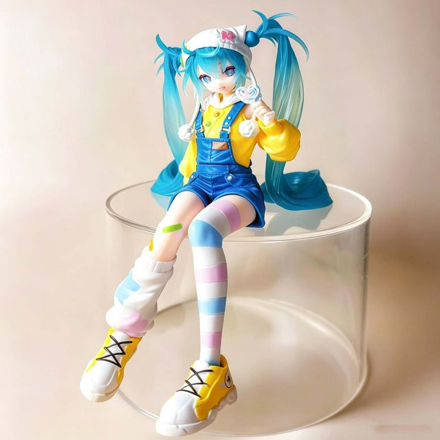 Bandai Hatsune Miku Anime-Figur, Mädchen, 14cm, Einzelfigur - Bild 1
