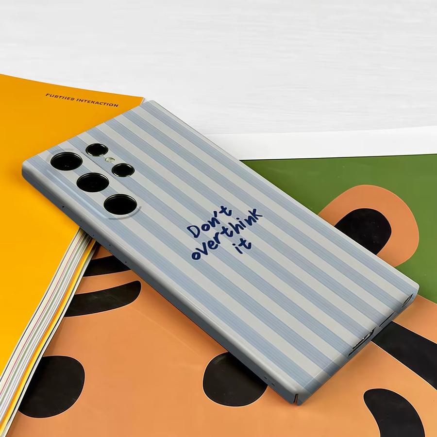 Aurbe Handyhülle für Samsung Galaxy S26 S25 S24 S23 Ultra Plus mit Küstenstreifen-Motiv und Doppelschicht-Filmüberzug - Bild 2