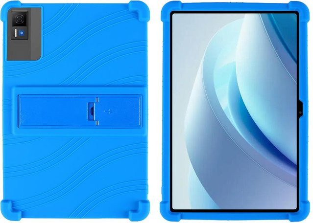 DOOGEE U13 Tablet-Hülle aus weichem Silikon in Blau, sturzfest und langlebig - Bild 1