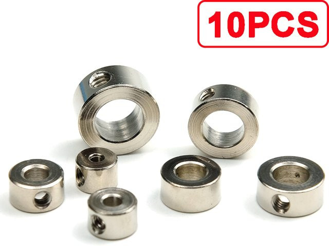 SKYAREA Metall Rad Lock Kragen Welle Achse Buchse Fahrwerk Stopper, 10-teiliges Set - Bild 1