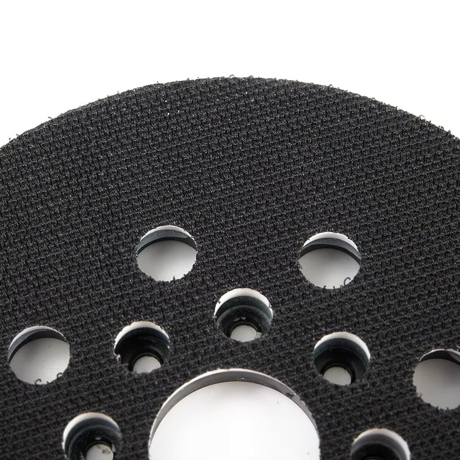Bosch 8-Loch-Hakenschleifpad Stützteller für Exzenterschleifer GEX 125-1 AE und PEX 220 A, PEX 220 AE, Durchmesser: 125 mm, Schwarz - Bild 3