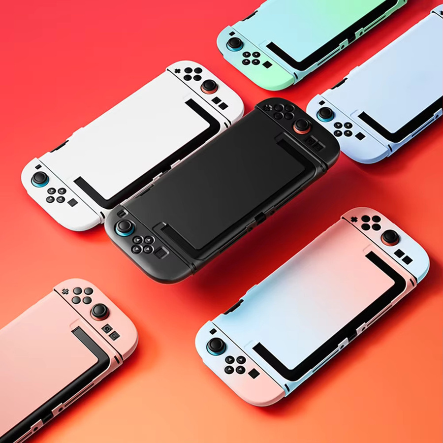 Nintendo Switch 2 Split Typ Schutzhülle mit integriertem Ständer und Anti-Scratch Cover Zubehör - Bild 3