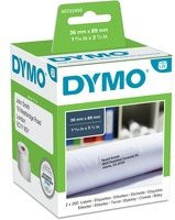 Dymo LabelWriter Adressetiketten Weiß, Papier, B: 8,9 cm, H: 3,6 cm - Bild 1