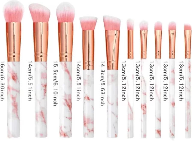 RUZOFO Make-up-Pinsel-Set, 10-teilig, Unisex - Bild 1