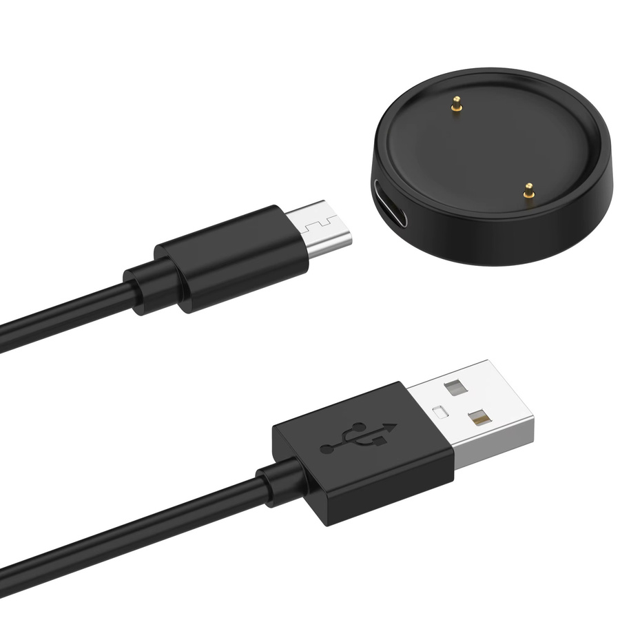 Amazfit Ladestation USB-C, Schwarz, für Amazfit Active 2, Bip 6 - Bild 2