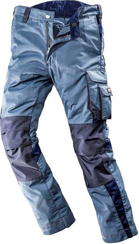 BULLSTAR WORXTAR Arbeitshose aus Polyester-Baumwoll-Mischung in Taubenblau und Marine - Bild 1