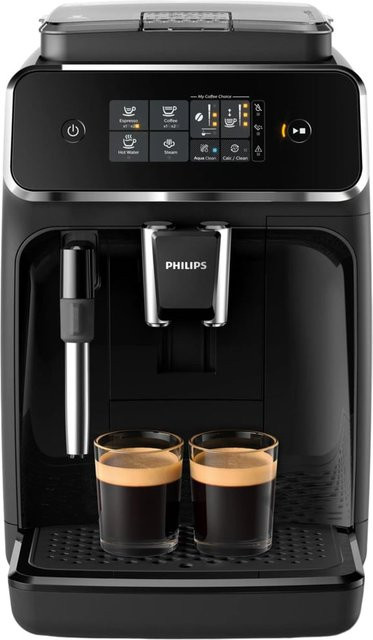 Philips 2200 Series EP2225/10 Kaffeevollautomat in Schwarz mit Keramahlewerk - Bild 1